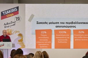 Η Tsakiris Chips έγινε 70 και το γιορτάζει με νέα ανακυκλώσιμη συσκευασία