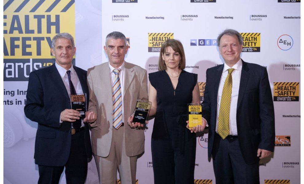 Τριπλή διάκριση για τη Unilever στα Health & Safety Awards 2024