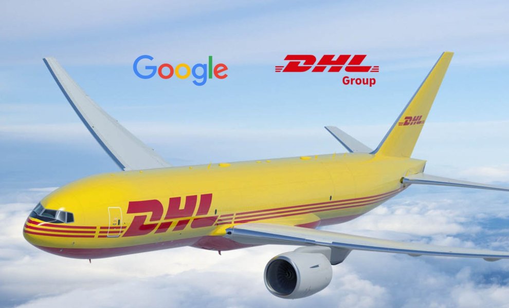 Η Google και η DHL συνεργάζονται για τη μείωση των εκπομπών CO2 με βιώσιμο αεροπορικό καύσιμο